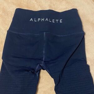 Women’s Alphalete navy High-Waist Leggings